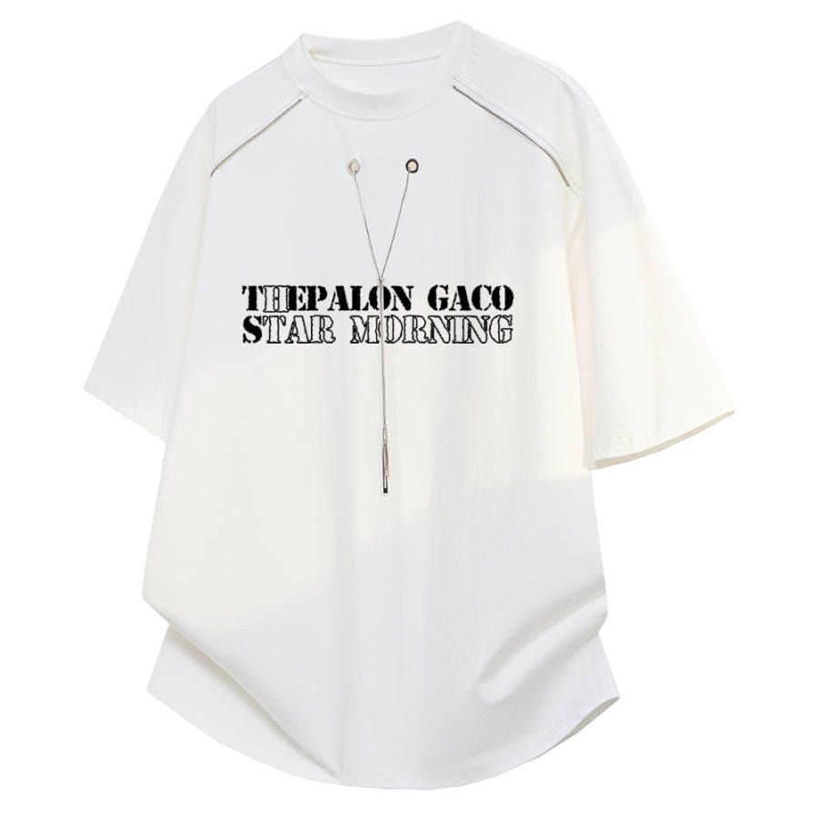 PAL ONGACO T Shirts Unisex Crew Neck Thin Straight Fit