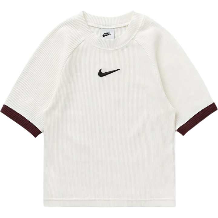 Nike Nike T Shirts Women's Ecru Crew Neck