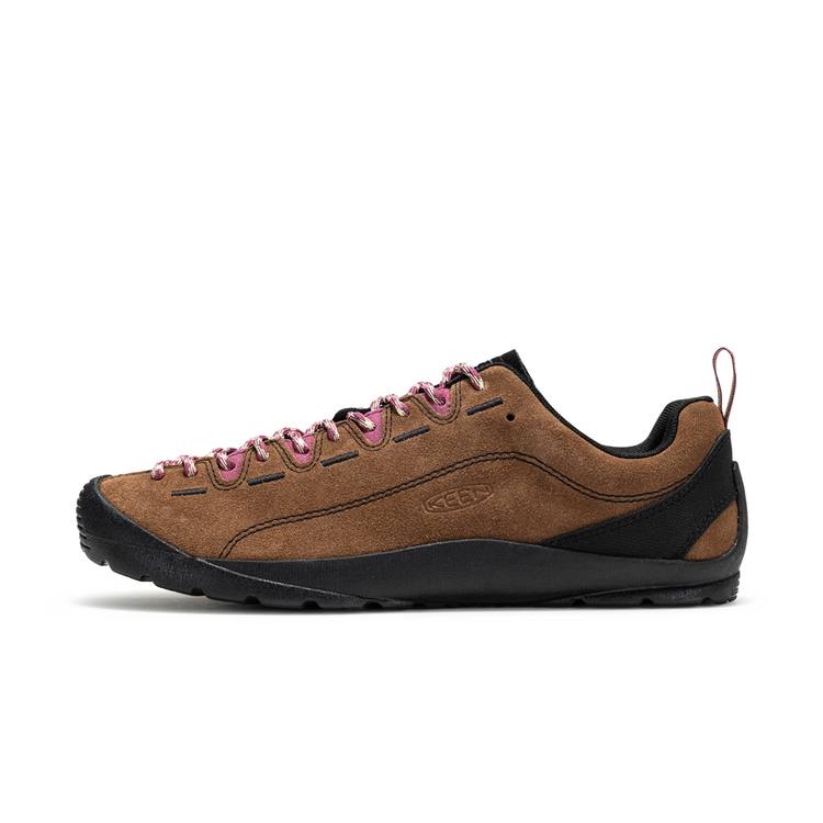 Keen Jasper Outdoor Shoes Men's Low Top Bison Brown/Peach Pink