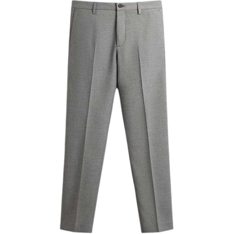 ZARA Suit Pants Men's Gray 4406/563/802 Moderate