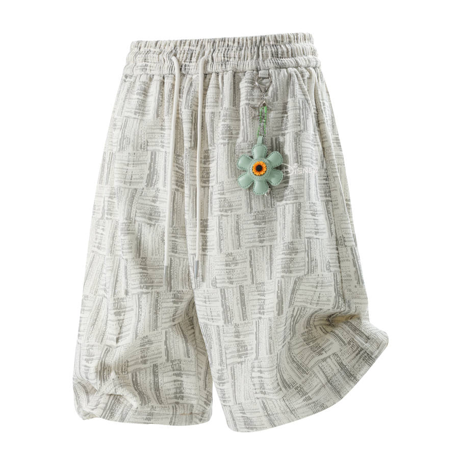 Disney Casual Shorts Unisex Thin Wide Leg Pants