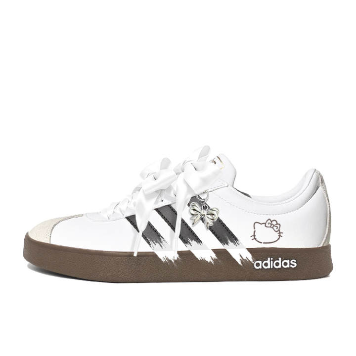 Adidas Adidas Vl Court Classic Skateboard Shoes Women's Low Top White