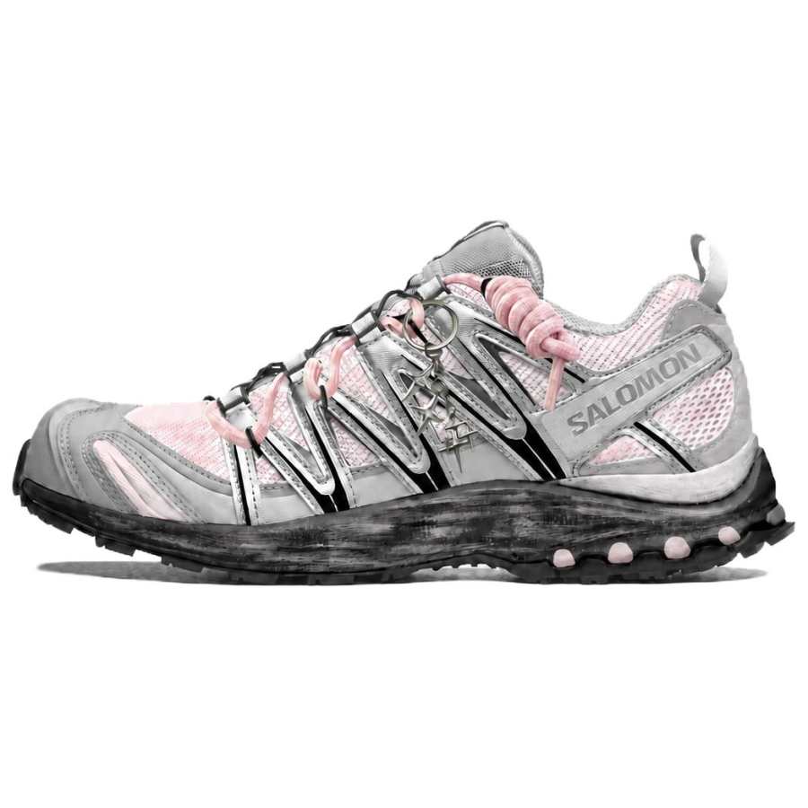 SALOMON XA PRO 3D Running Shoes Women's Low Top Gray