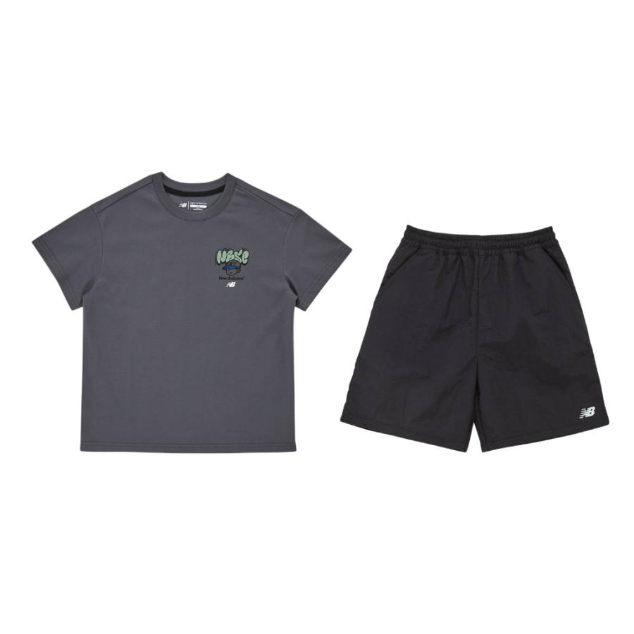New Balance New Balance Kids Casual Sportswear Crew Neck Moderate