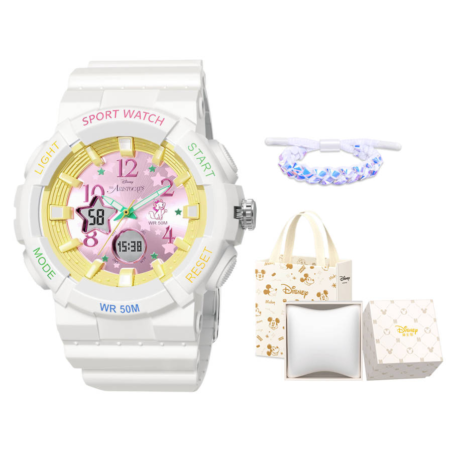 Disney Electronic Movement Watch Women's Watch White Dial