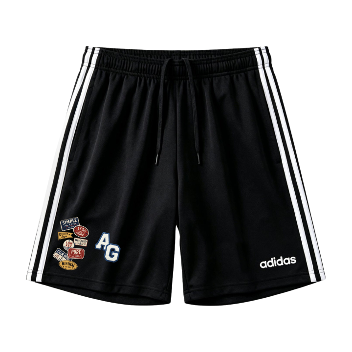 Adidas Adidas Casual Shorts Unisex Black Moderate Other