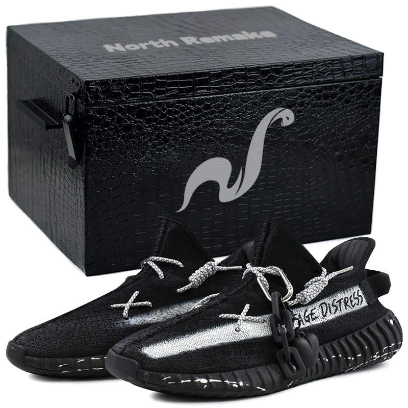 Adidas Originals Yeezy Boost 350 V2 Casual Shoes Unisex Low Top Black