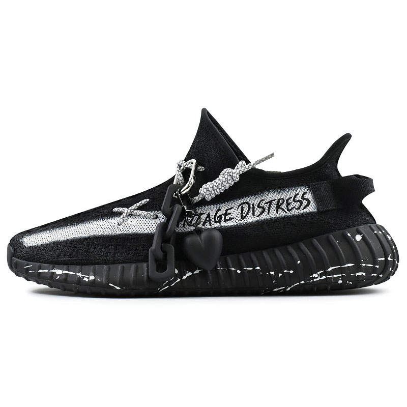 Adidas Originals Yeezy Boost 350 V2 Casual Shoes Unisex Low Top Black