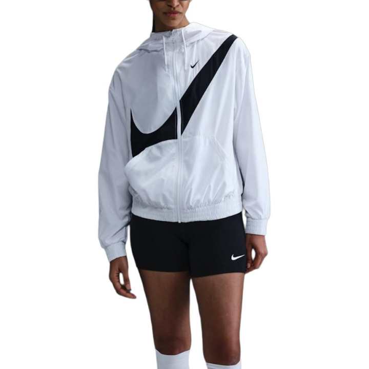 Nike Nike Sportswear Jackets Women's White Hooded Non Detachable Moderate Other