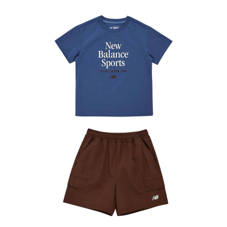 New Balance New Balance Kids Casual Sportswear Crew Neck Moderate Breathable