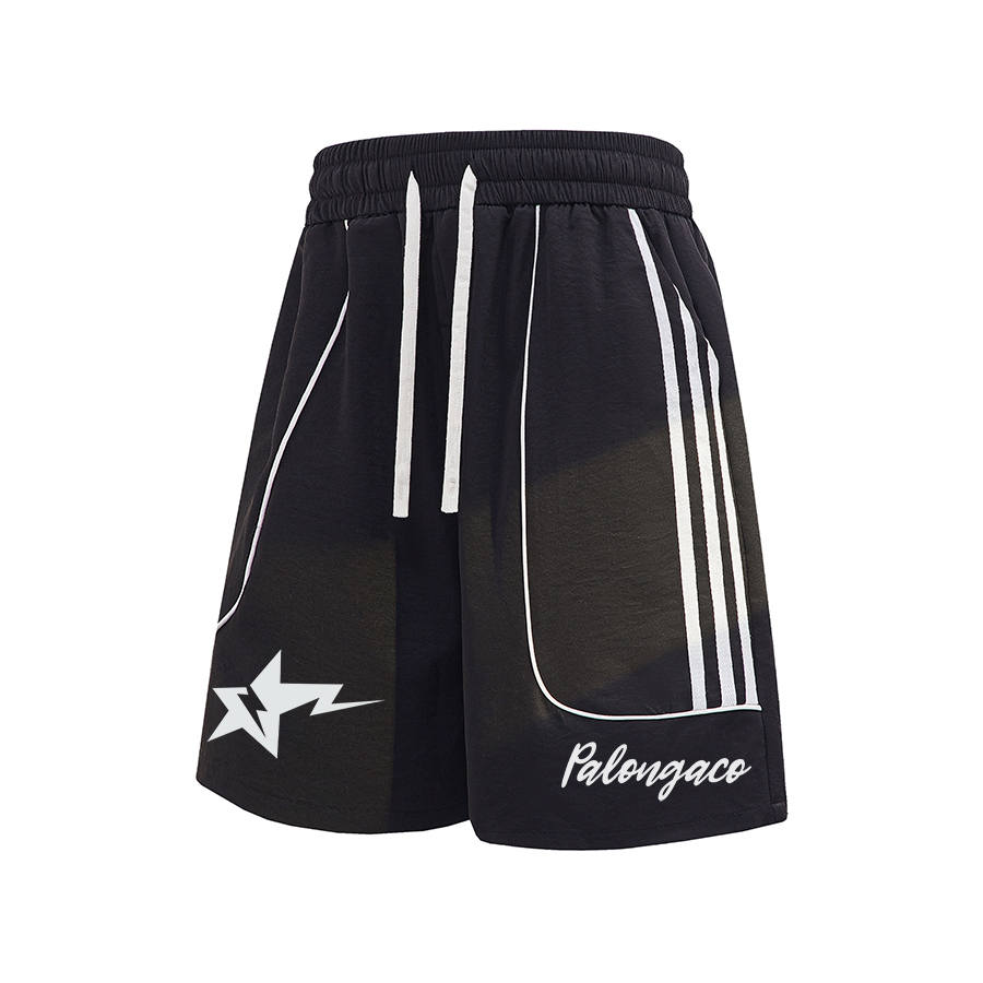 PAL ONGACO Casual Shorts Unisex Thin Straight Fit Pants