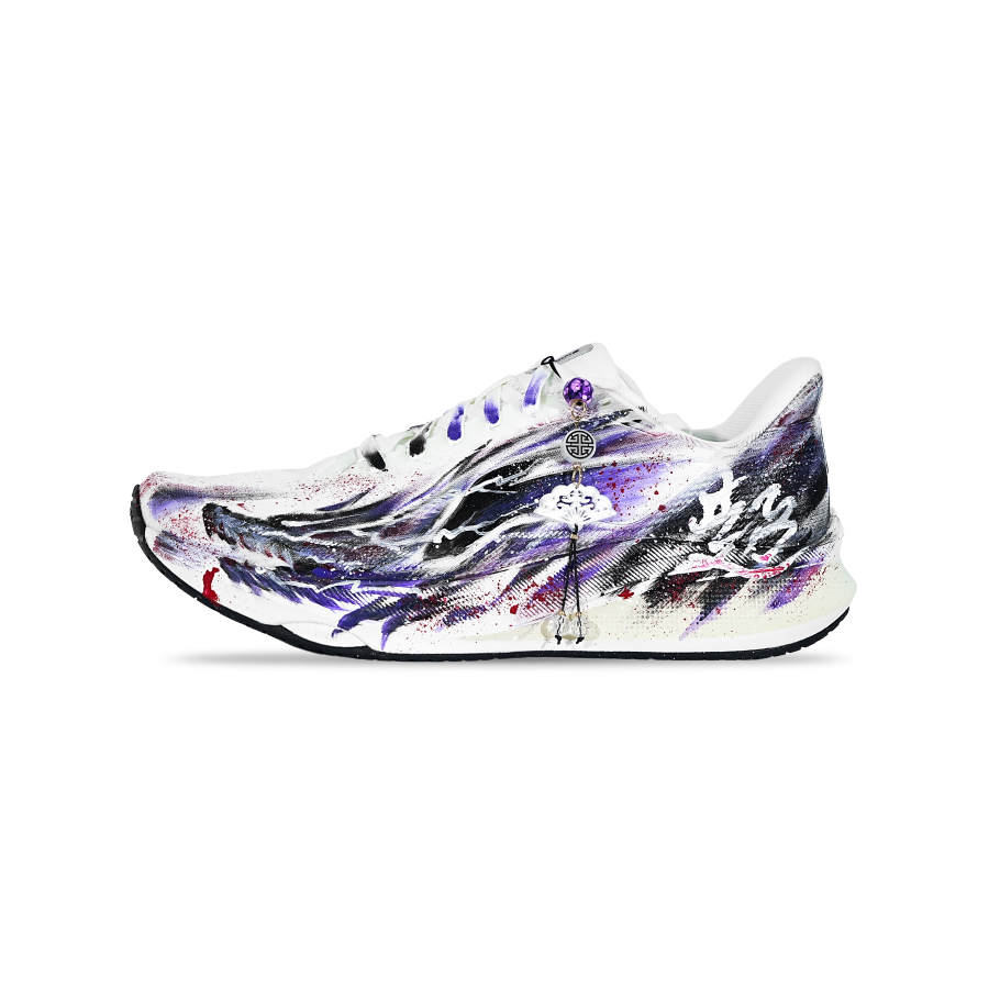 Li-Ning Li Ning Red Hare 9 Running Shoes Men's Low Top Purple