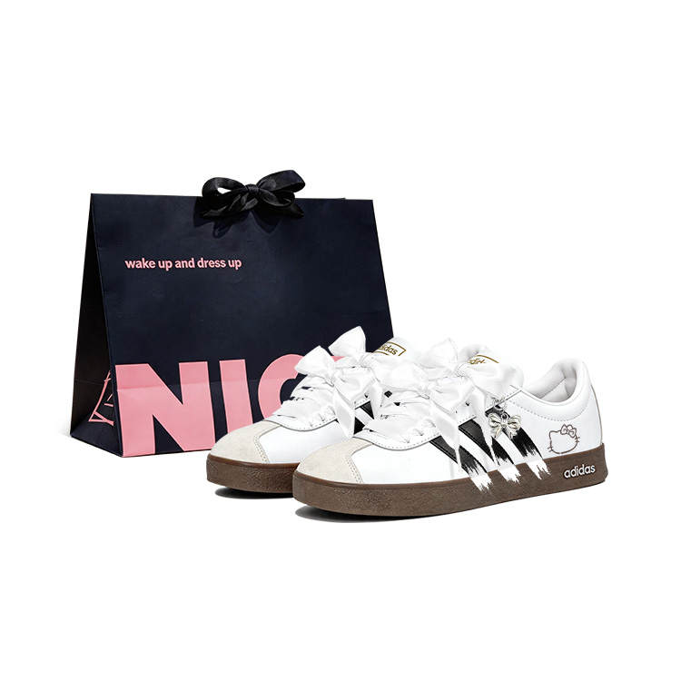 Adidas Adidas VL COURT 2.0 Skateboard Shoes Women's Low Top White