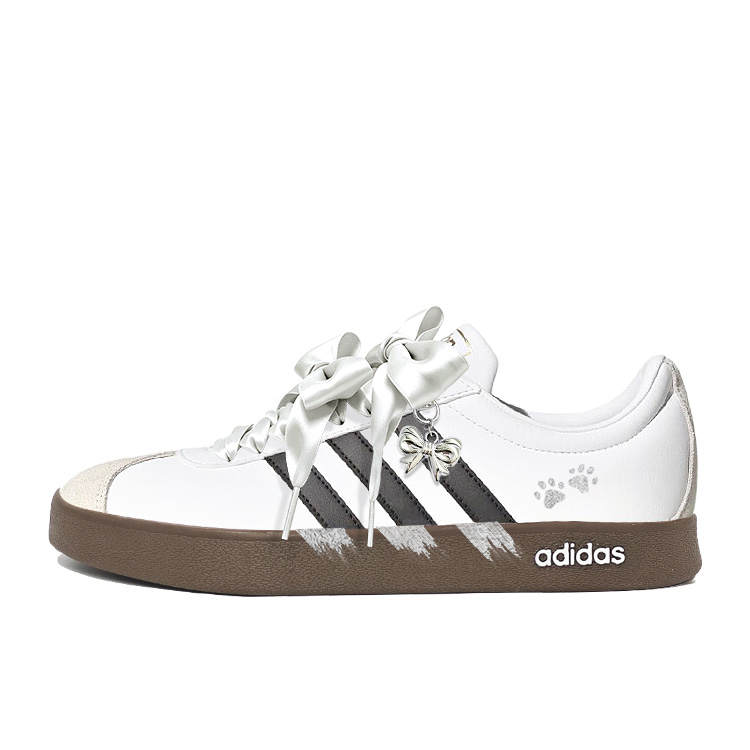 Adidas Adidas Vl Court Classic Skateboard Shoes Women's Low Top White