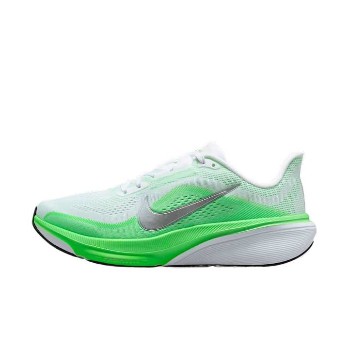 Nike Nike Pegasus 42 Running Shoes Women's Low Top White/Light Green/Holographic Green/Metallic Silver