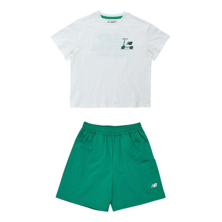 New Balance New Balance Kids Casual Sportswear Crew Neck Moderate