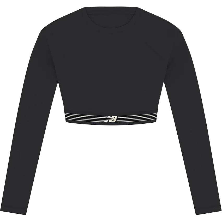 New Balance New Balance AC Quick Dry T Shirts Women's Black Crew Neck Moderate