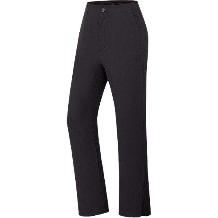 ANTA Knitted Sweatpants Women's Moderate Flared Pants