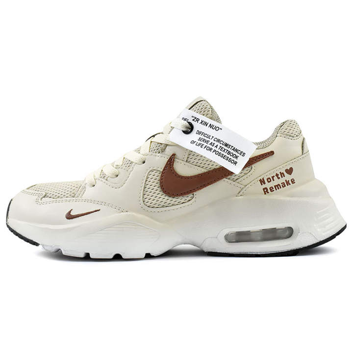 Nike Nike Air Max Fusion Running Shoes Women's Low Top Beige, White
