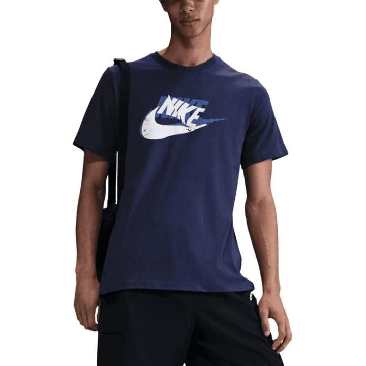 Nike Nike Sportswear T Shirts Men's Blue Crew Neck