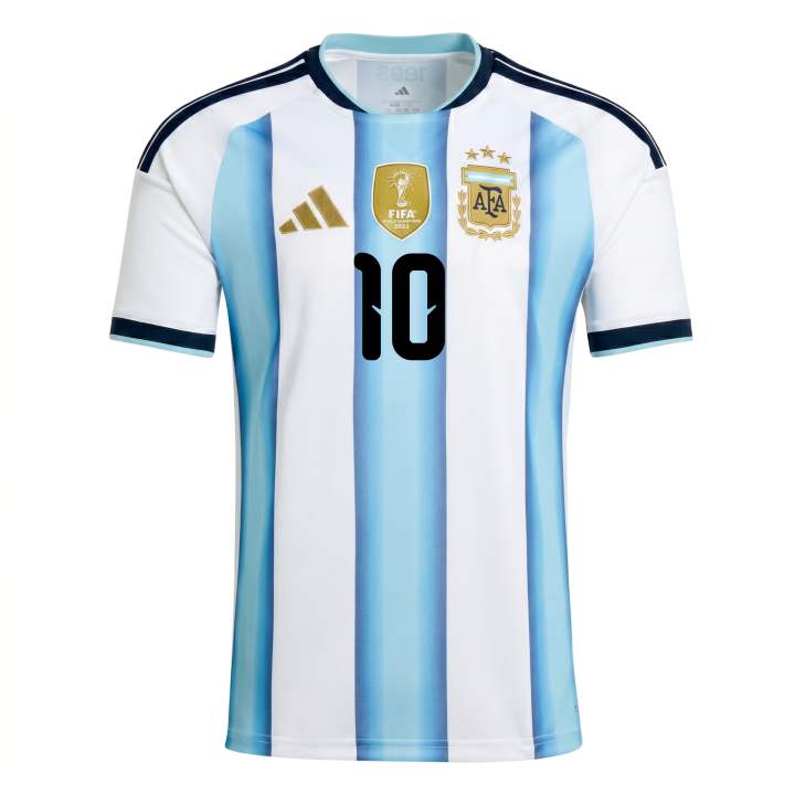 Adidas Adidas Soccer Jerseys Unisex White/Snow Crystal Blue/Light Blue Crew Neck Moderate