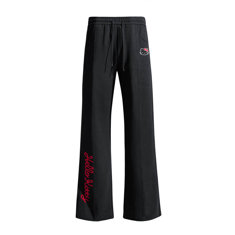 Sanrio Hello Kitty Casual Pants Women's Moderate Flared Pants