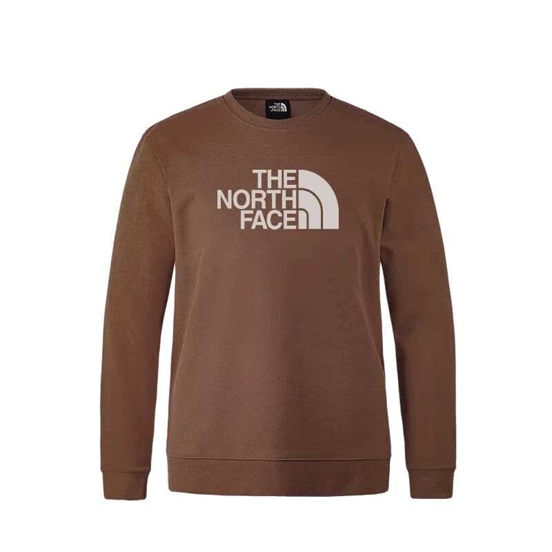 THE NORTH FACE Sweatshirts Men's 1OI/Brown Crew Neck Moderate