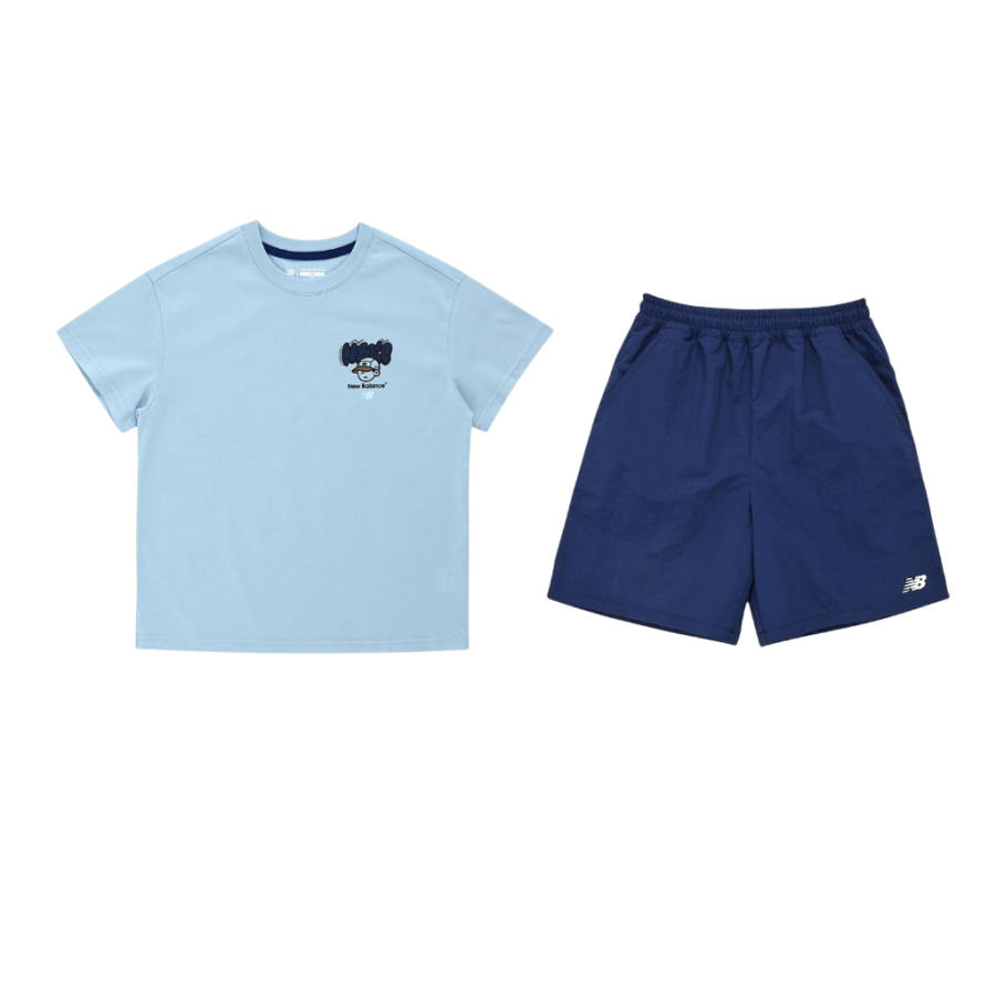 New Balance New Balance Kids Casual Sportswear Crew Neck Moderate
