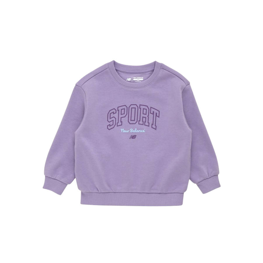 New Balance New Balance Kids Sweatshirts Crew Neck Moderate
