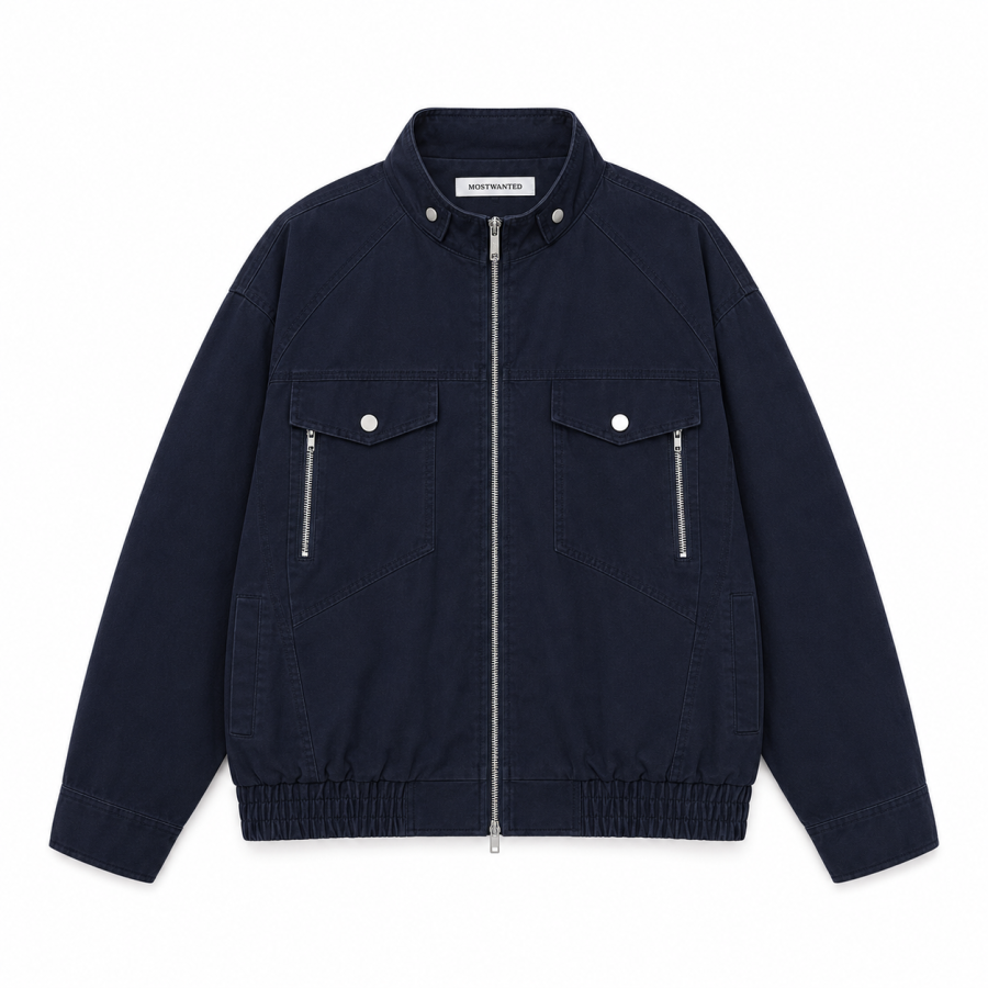 MostwantedLab Jackets Unisex Stand Collar Moderate Other