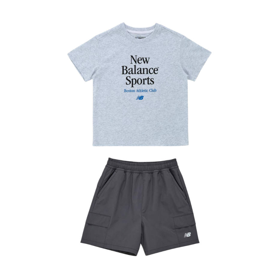 New Balance New Balance Kids Casual Sportswear Crew Neck Moderate Breathable