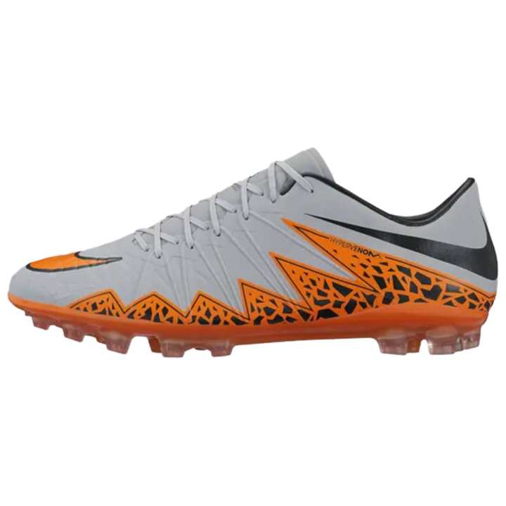Nike Nike Hypervenom Phinish Soccer Shoes Men's Gray Orange
