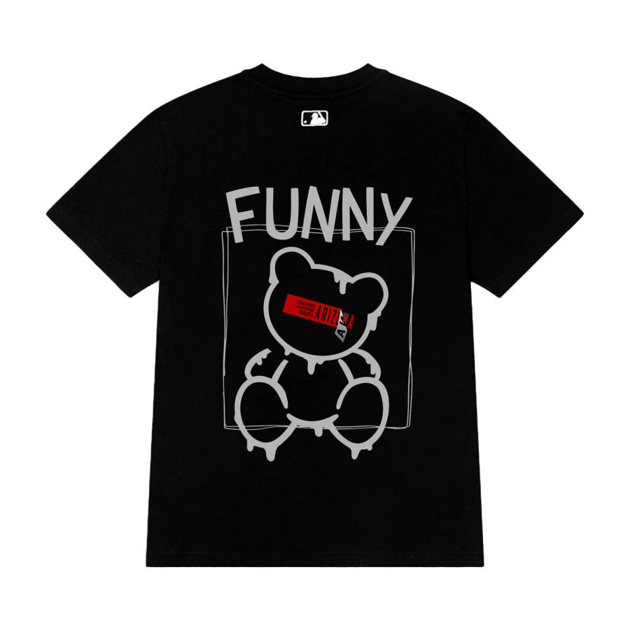 MLB MLB T Shirts Unisex Black Crew Neck Moderate