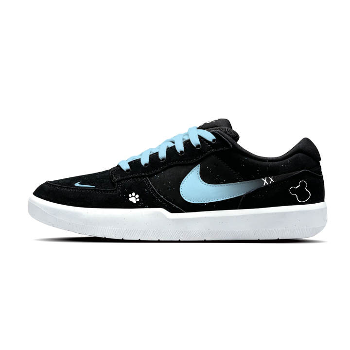 Nike Nike SB Force 58 Skateboard Shoes Unisex Low Top White