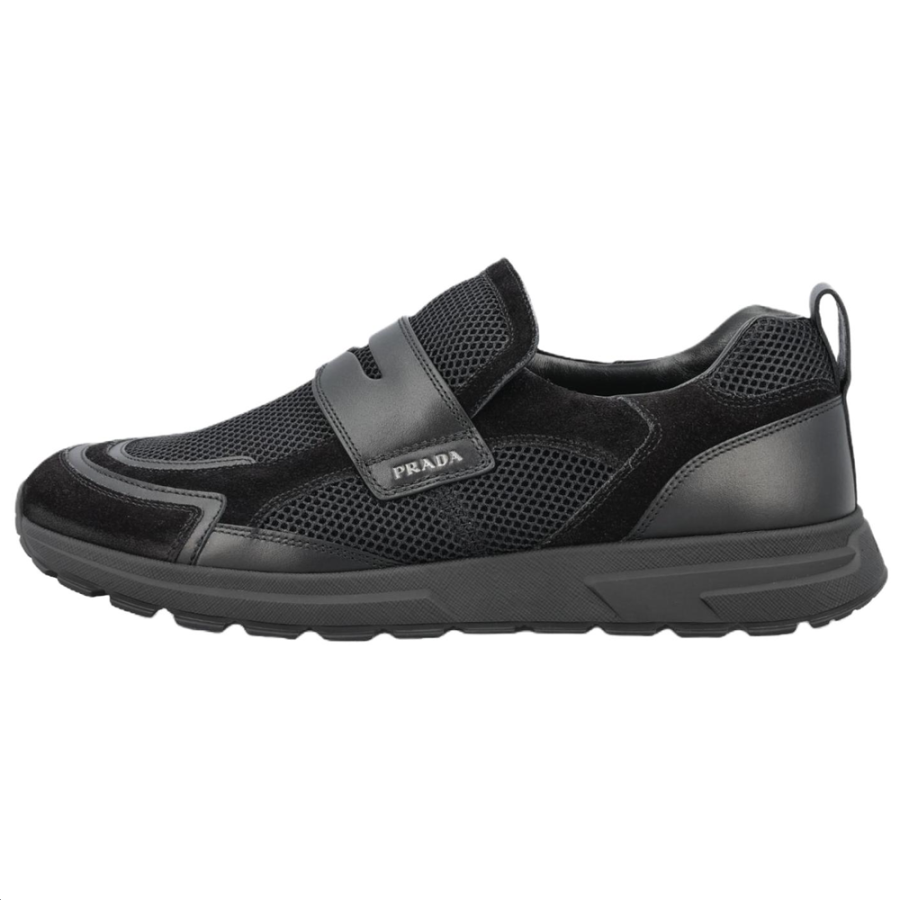 PRADA PRADA Casual Shoes Men's Low Top Black
