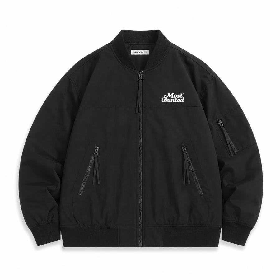 MostwantedLab MostwantedLab Jackets Unisex Baseball Collar Moderate Other