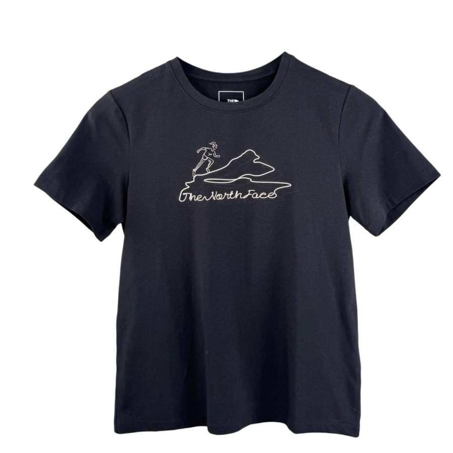 THE NORTH FACE T Shirts Women's JK3 Cosmic Black Crew Neck
