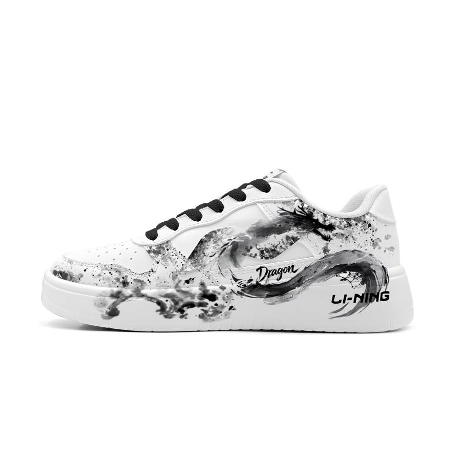 Li-Ning Li Ning Skateboard Shoes Men's Low Top Black