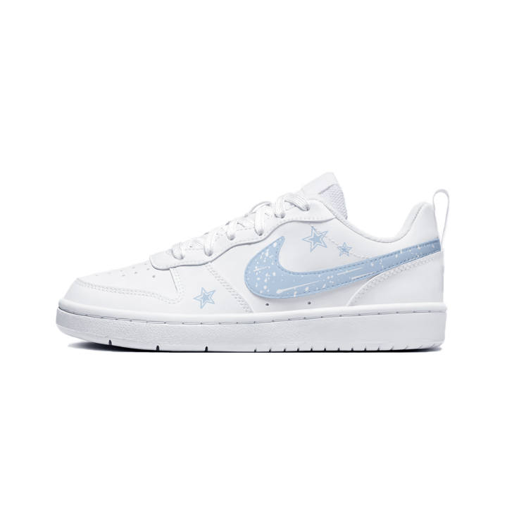 Nike Nike Court Borough Skateboard Shoes Unisex Low Top Blue