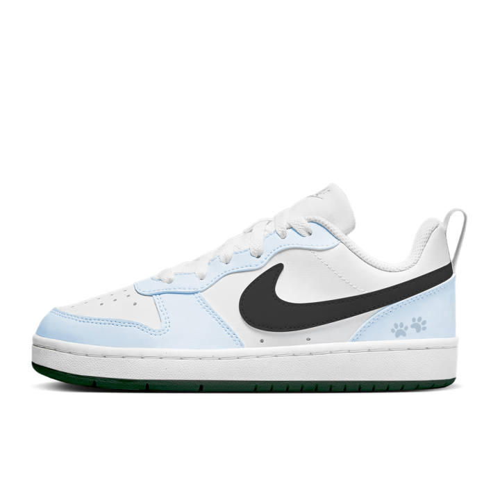 Nike Nike Court Borough Skateboard Shoes Women's Low Top Blue Black