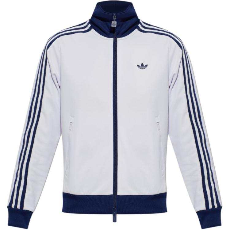 Adidas Originals Jackets Women's Purple Stand Collar Moderate Nipped In Waist