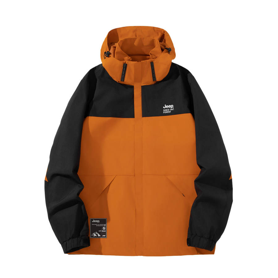 Jeep Windbreaker Jacket Trench Coat Unisex