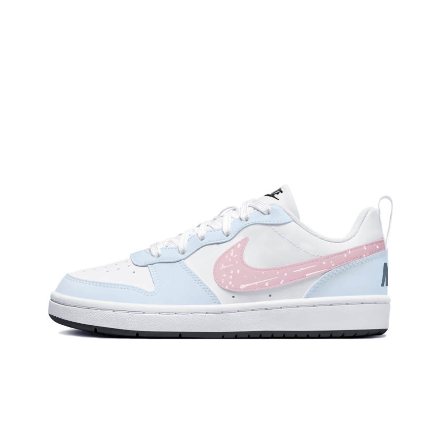 Nike Nike Court Borough Skateboard Shoes Unisex Low Top Pink