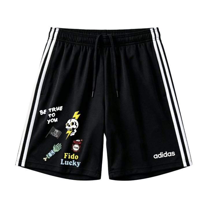 Adidas Adidas Casual Shorts Unisex Black Moderate Other