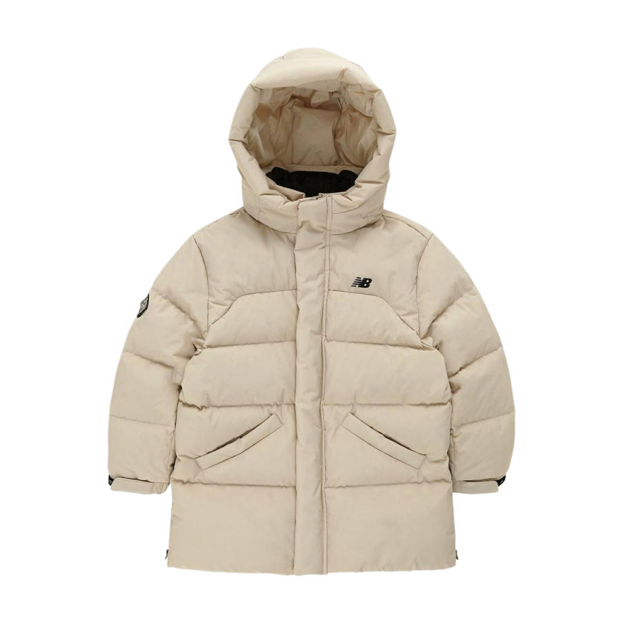 New Balance New Balance Kids Down Jackets Hooded Non Detachable Moderate Waterproof