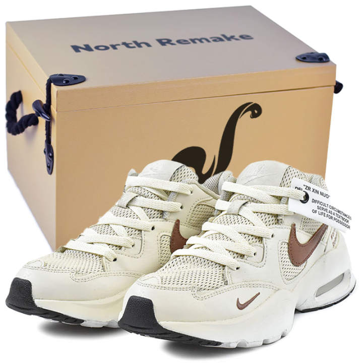 Nike Nike Air Max Fusion Running Shoes Women's Low Top Beige, White