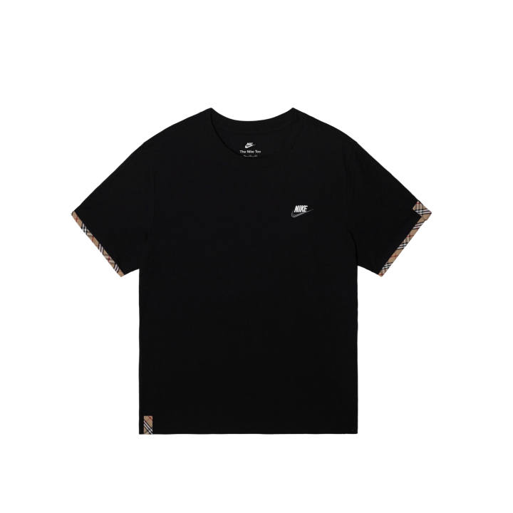 Nike Nike Sportswear T Shirts Men's Black/White/Dark Gray Crew Neck Moderate