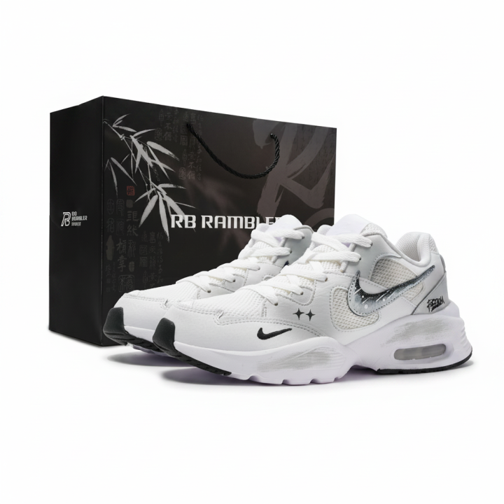 Nike Nike Air Max Fusion Running Shoes Unisex Low Top White/Gray