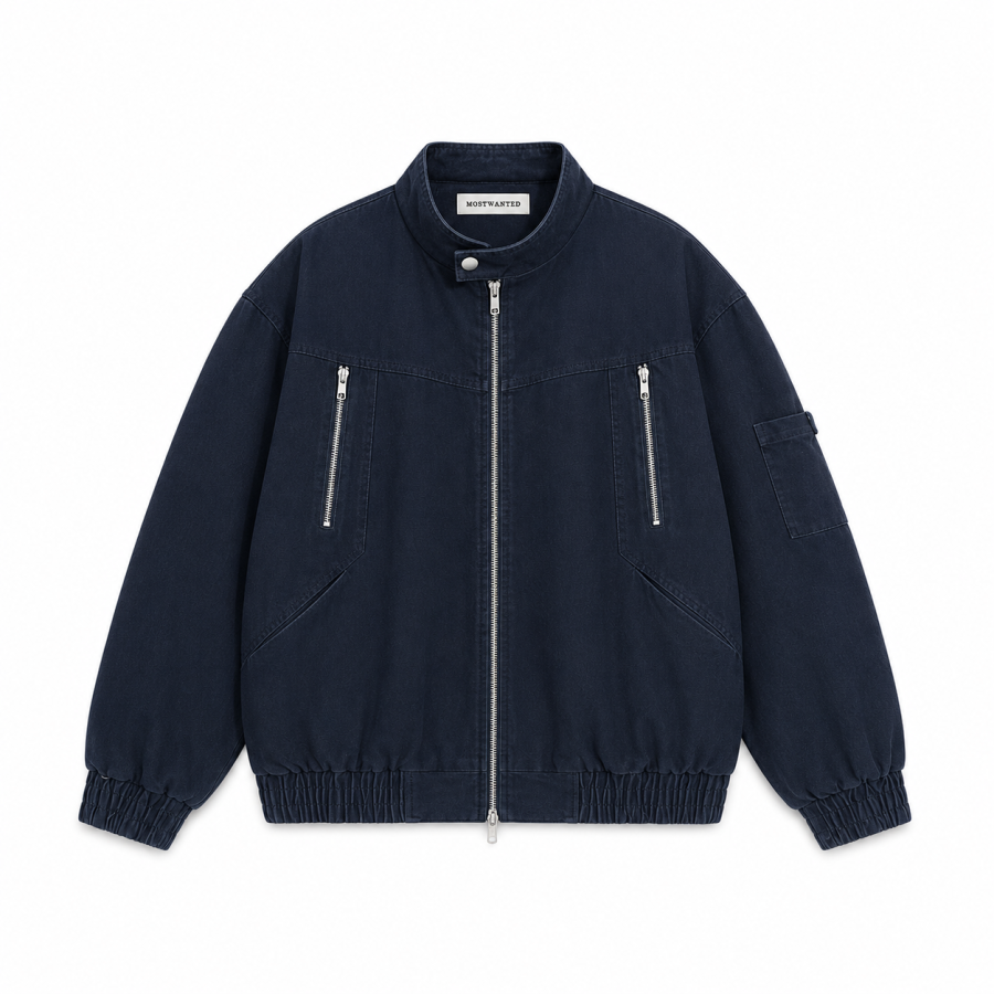 MostwantedLab MostwantedLab Jackets Unisex Stand Collar Moderate Other