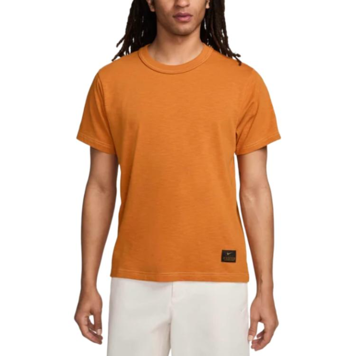 Nike Nike T Shirts Men's Yellow Crew Neck